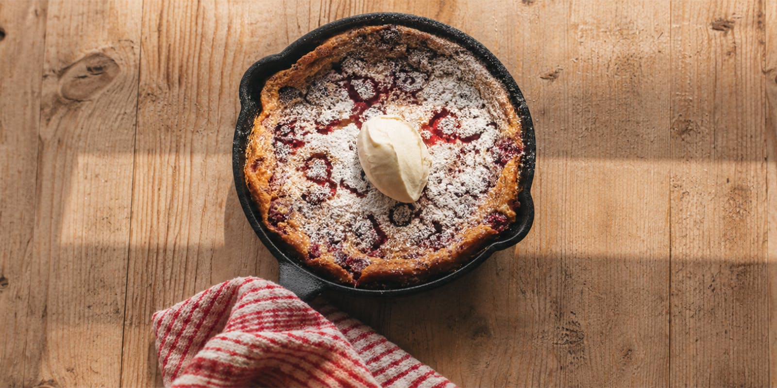 Raspberry Clafoutis
