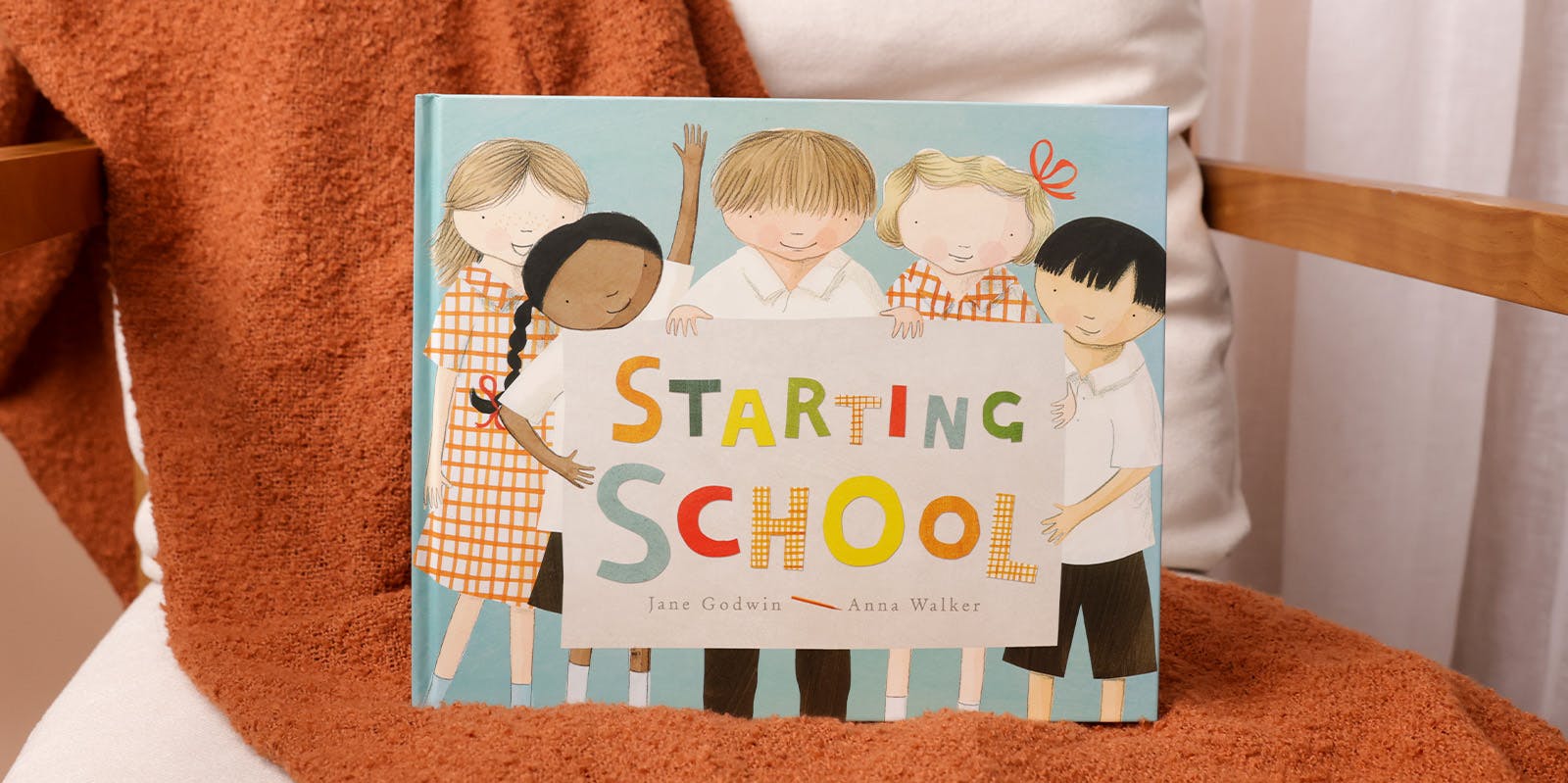 Starting School by Jane Godwin and Anna Walker colouring in