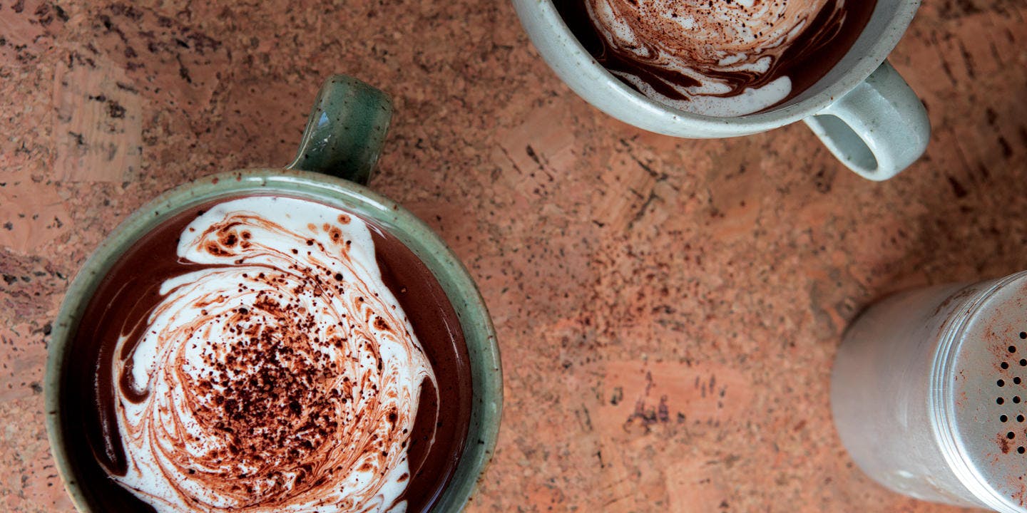 Sarah Dueweke's bittersweet hot chocolate 