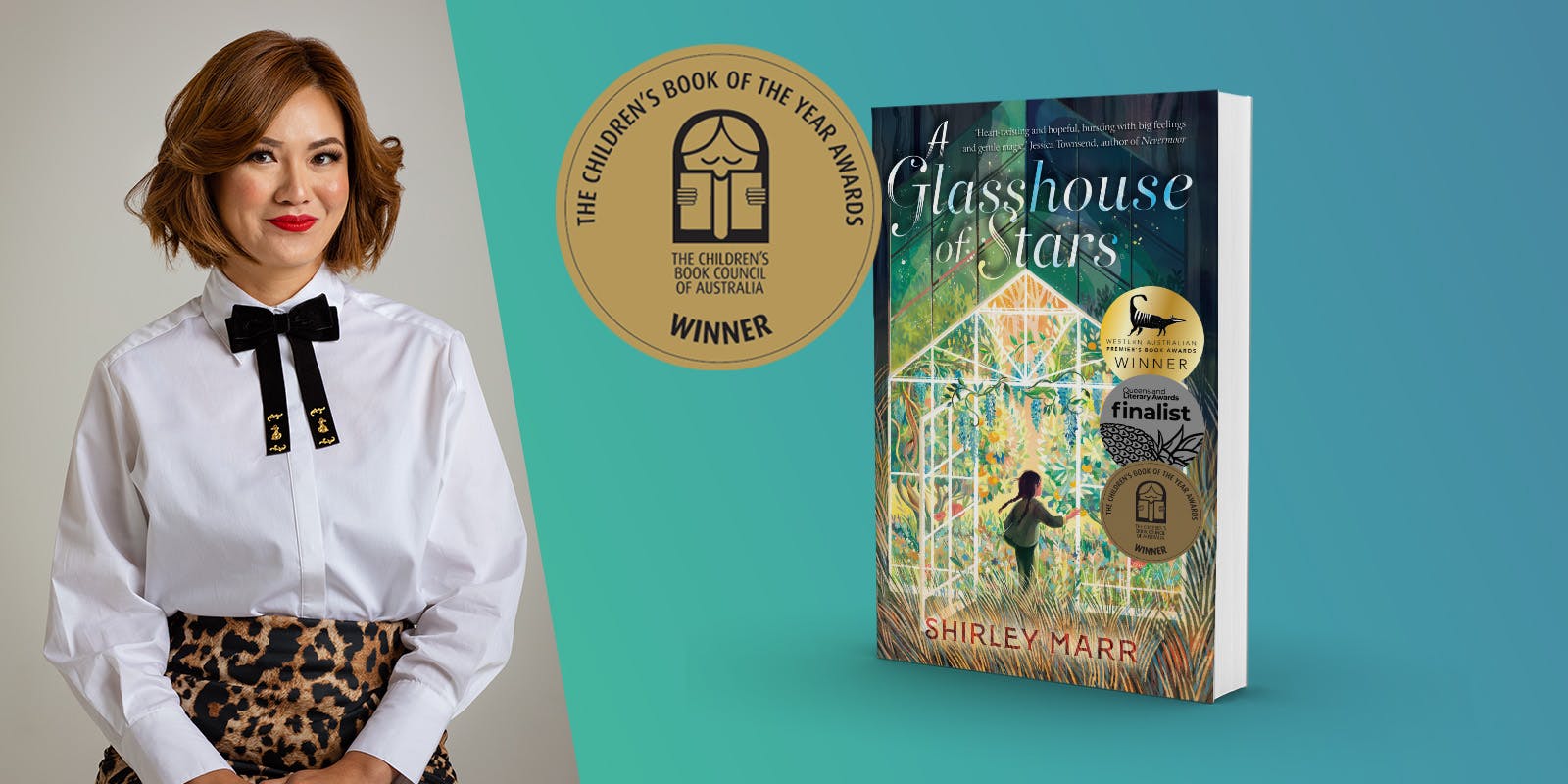 A Glasshouse of Stars Wins CBCA Book of the Year – Younger Readers 2022