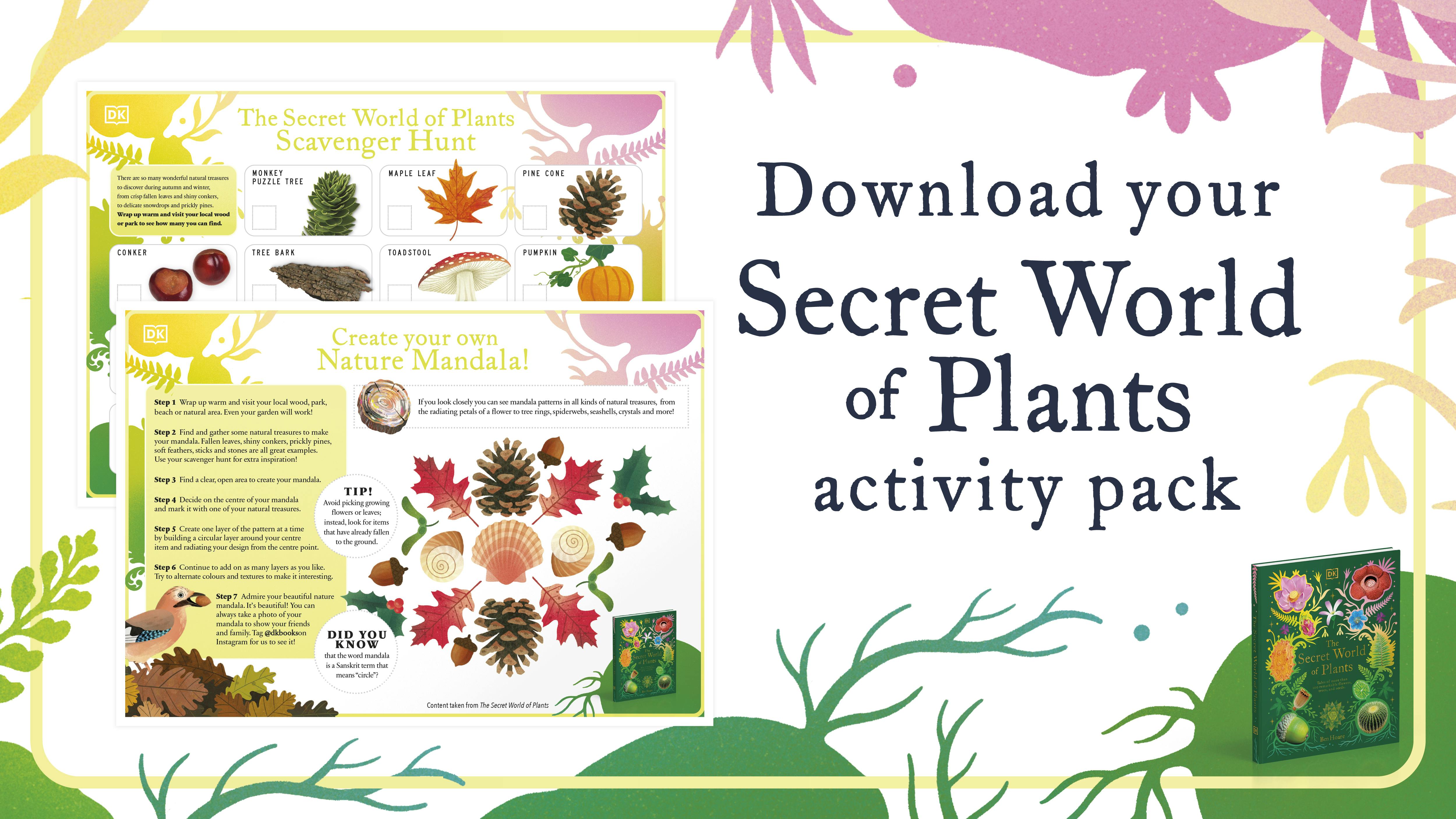 The Secret World of Plants activity pack