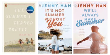 Three books from The Summer I Turned Pretty series by Jenny Han.