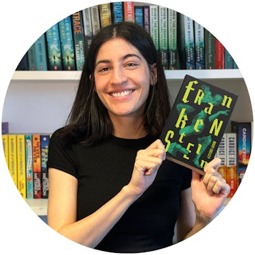 Jodie with Frankenstein