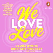 We Love Love audiobook cover.