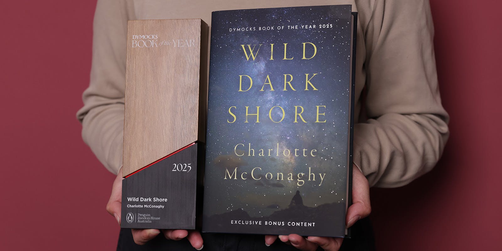 Wild Dark Shore wins Dymocks Book of the Year 2025
