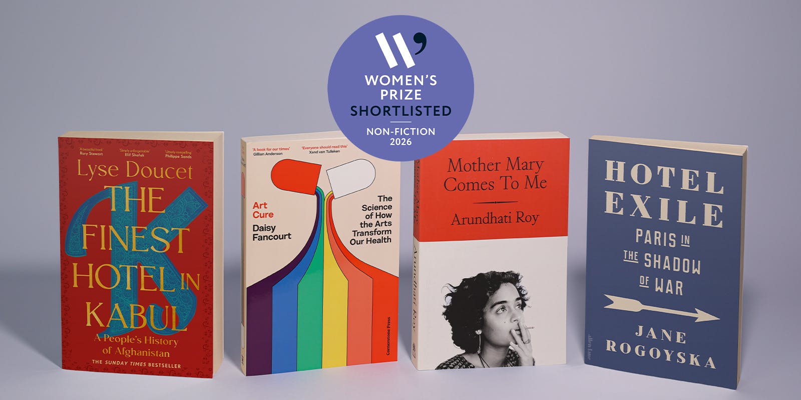 Women's Prize for Non-Fiction 2026 shortlist