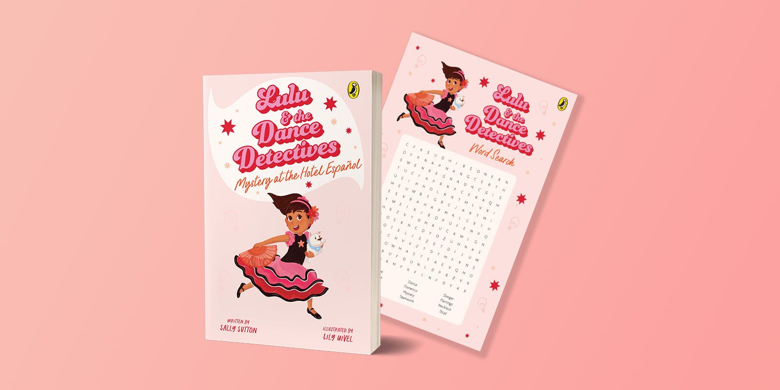 Lulu and the Dance Detectives Mystery at the Hotel Español word search 