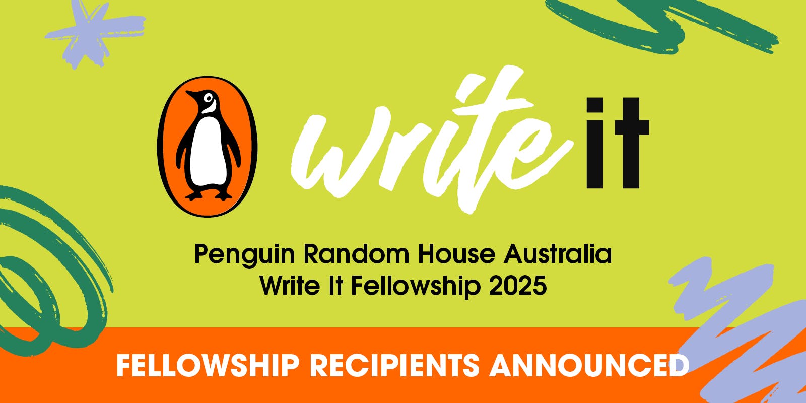 Write It Fellowship recipients 2025