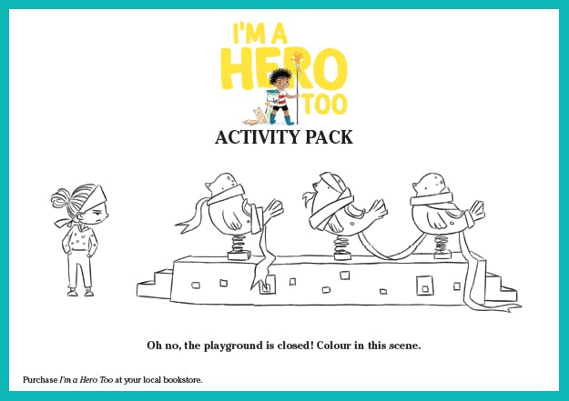 I'm a Hero Too Activity Pack
