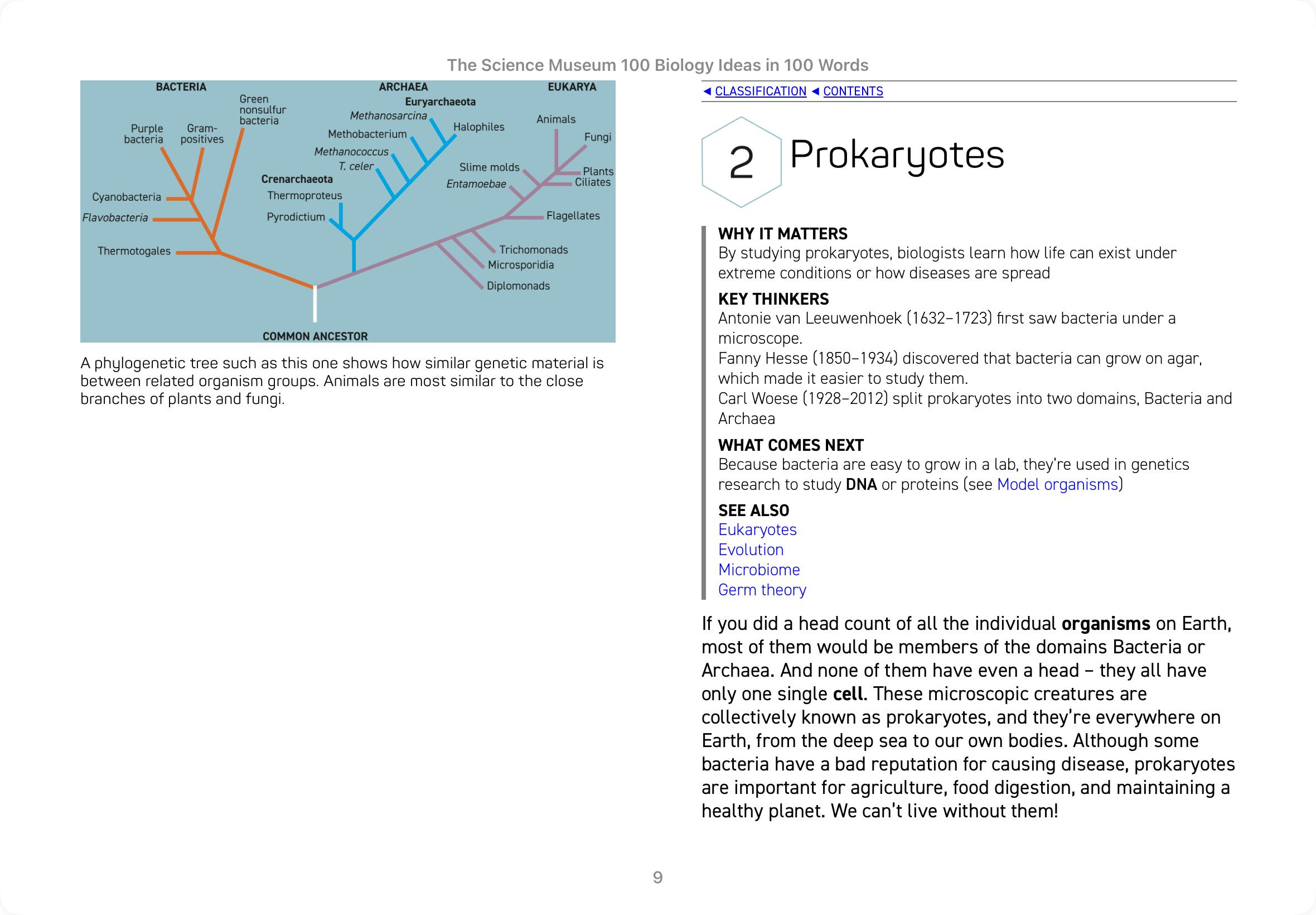 The Science Museum Biology 100 Ideas In 100 Words By DK - Penguin Books ...