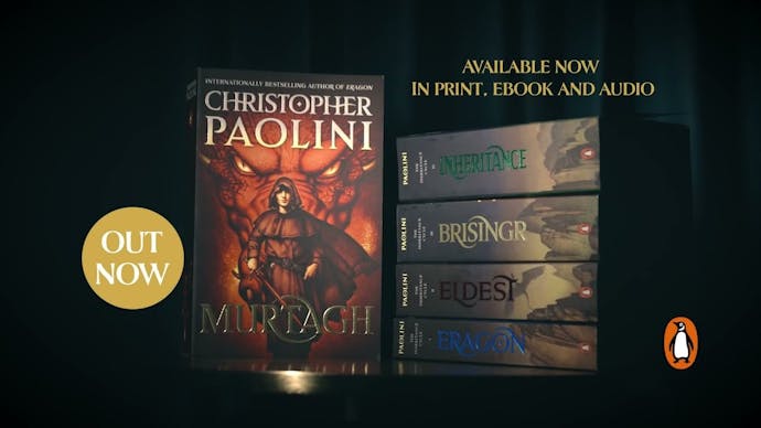 Murtagh Officially Announced - Penguin Random House - Paolini