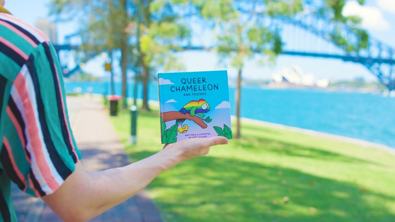 Queer Chameleon And Friends By Amee Wilson - Penguin Books New Zealand